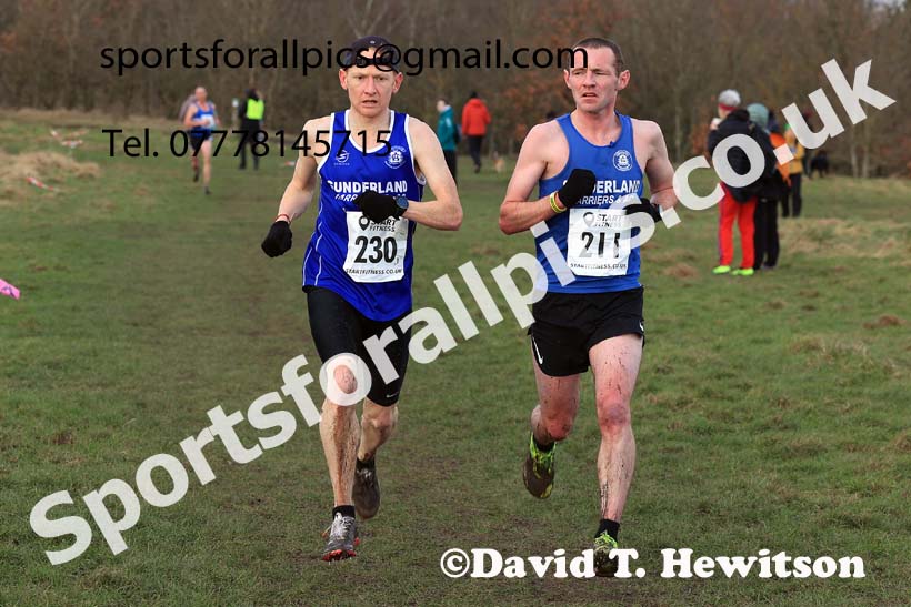Mens 35 to 64, 2024 NEMAA Cross Country Champs., Wallsend. Photo: David T. Hewitson/Sports for All Pics